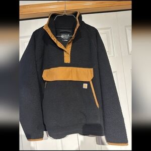 Carhartt Men's Black and Brown Performance Jacket